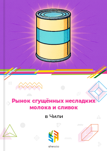 Рынок сгущённых несладких молока и сливок в Чили
