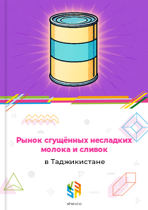 Рынок сгущённых несладких молока и сливок в Таджикистане