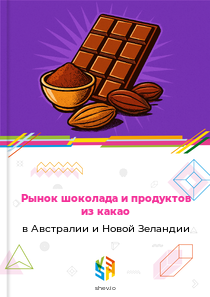 Рынок шоколада и продуктов из какао в Австралии и Новой Зеландии