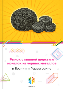 Рынок стальной шерсти и мочалок из чёрных металлов в Боснии и Герцеговине