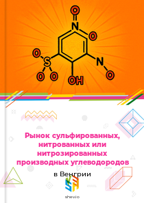 Рынок сульфированных, нитрованных или нитрозированных производных углеводородов в Венгрии