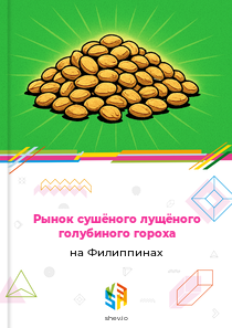 Рынок сушёного лущёного голубиного гороха на Филиппинах