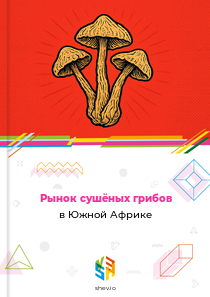 Рынок сушёных грибов в Южной Африке
