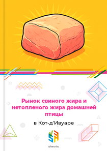 Рынок свиного жира и нетопленого жира домашней птицы в Кот-д'Ивуаре