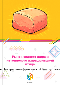 Рынок свиного жира и нетопленого жира домашней птицы в Центральноафриканской Республике
