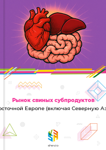 Рынок свиных субпродуктов в Восточной Европе (включая Северную Азию)