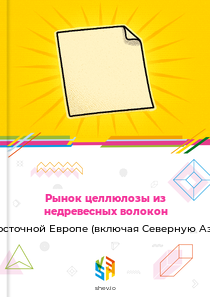 Рынок целлюлозы из недревесных волокон в Восточной Европе (включая Северную Азию)