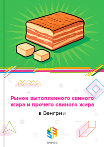 Рынок вытопленного свиного жира и прочего свиного жира в Венгрии