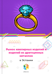 Рынок ювелирных изделий и изделий из драгоценных металлов в Эстонии