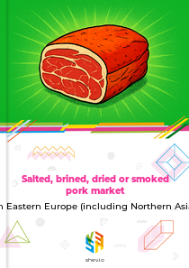Salted, brined, dried or smoked pork market in Eastern Europe (including Northern Asia)
