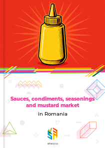 Sauces, condiments, seasonings and mustard market in Romania