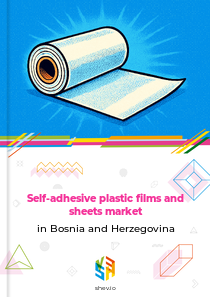 Self-adhesive plastic films and sheets market in Bosnia and Herzegovina