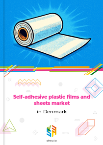 Self-adhesive plastic films and sheets market in Denmark