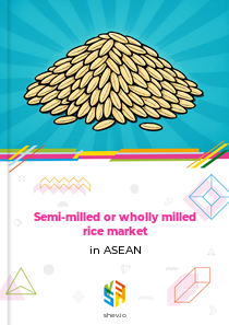 Semi-milled or wholly milled rice market in ASEAN