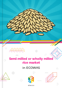 Semi-milled or wholly milled rice market in ECOWAS