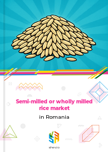 Semi-milled or wholly milled rice market in Romania