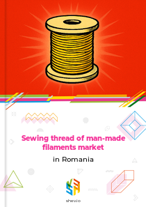 Sewing thread of man-made filaments market in Romania
