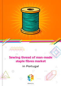 Sewing thread of man-made staple fibres market in Portugal