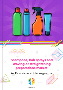 Shampoos, hair sprays and waving or straightening preparations market in Bosnia and Herzegovina