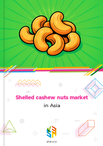 Shelled cashew nuts market in Asia