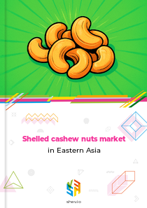 Shelled cashew nuts market in Eastern Asia