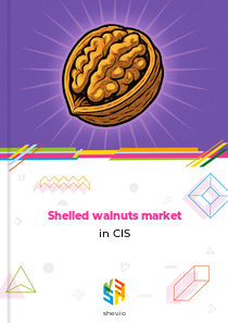 Shelled walnuts market in CIS