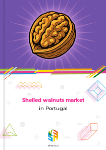 Shelled walnuts market in Portugal