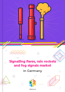 Signalling flares, rain rockets and fog signals market in Germany