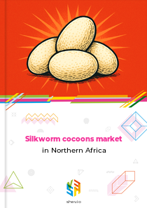 Silkworm cocoons market in Northern Africa