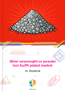 Silver unwrought or powder incl Au/Pt plated market in Austria