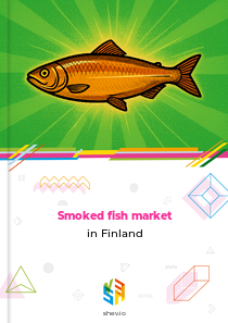 Smoked fish market in Finland