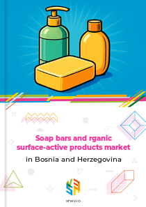 Soap bars and rganic surface-active products market in Bosnia and Herzegovina