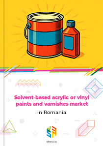 Solvent-based acrylic or vinyl paints and varnishes market in Romania