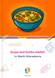 Soups and broths market in North Macedonia