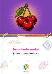 Sour cherries market in Northern America