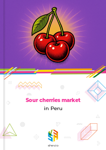 Sour cherries market in Peru