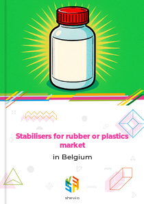 Stabilisers for rubber or plastics market in Belgium