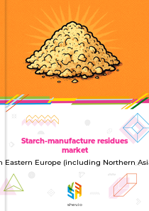 Starch-manufacture residues market in Eastern Europe (including Northern Asia)