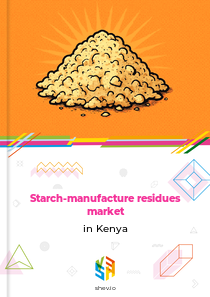 Starch-manufacture residues market in Kenya
