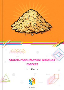 Starch-manufacture residues market in Peru