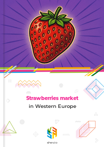 Strawberries market in Western Europe