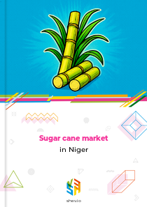 Sugar cane market in Niger