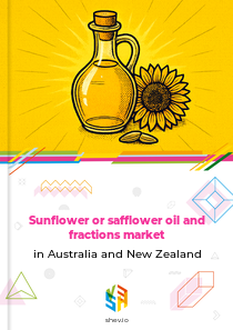 Sunflower or safflower oil and fractions market in Australia and New Zealand