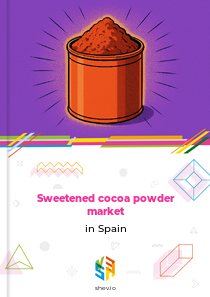 Sweetened cocoa powder market in Spain