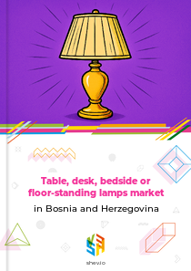 Table, desk, bedside or floor-standing lamps market in Bosnia and Herzegovina