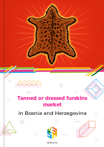 Tanned or dressed furskins market in Bosnia and Herzegovina
