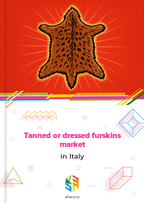 Tanned or dressed furskins market in Italy