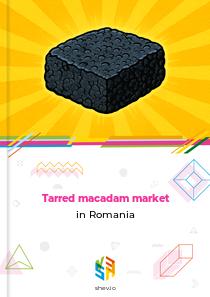 Tarred macadam market in Romania