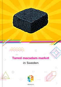 Tarred macadam market in Sweden