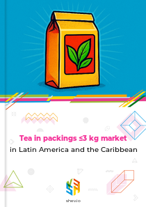 Tea in packings ≤3 kg market in Latin America and the Caribbean